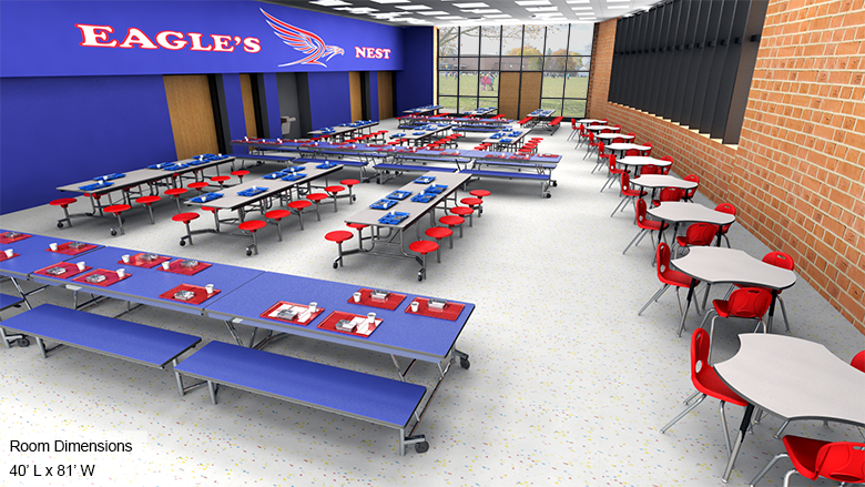 Elementary Cafeteria - Overall View